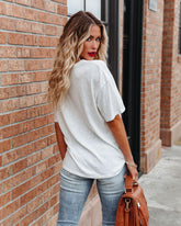 Magnolia Cotton Blend Pocket Tee - White Ins Street